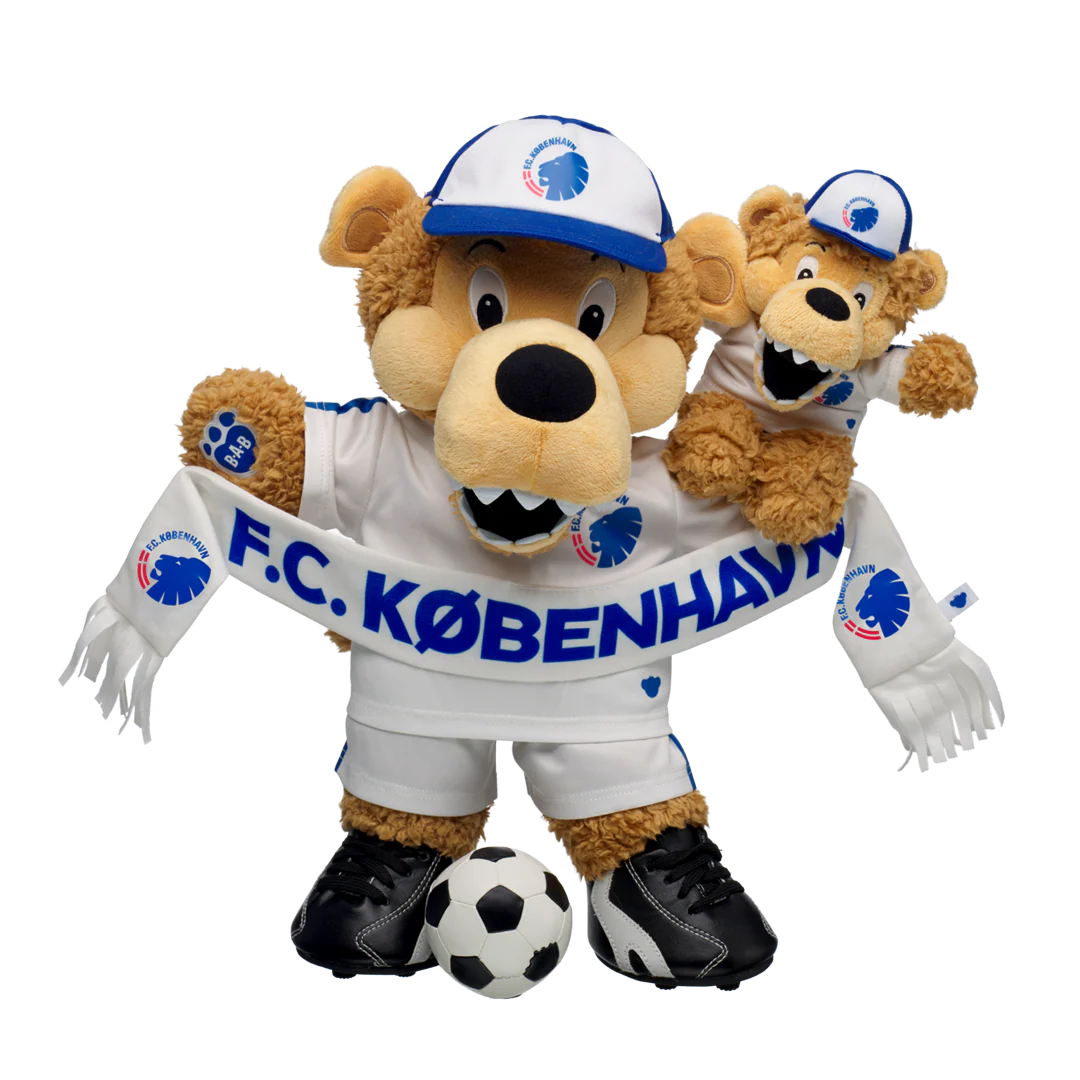 FCK x Build-a-Bear Leo bamse - Image 3