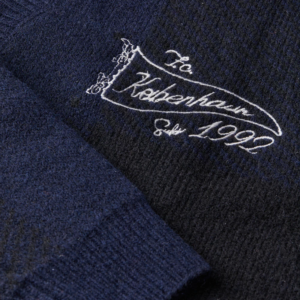 FCK x Les Deux Buffalo Check Cardigan - Image 3