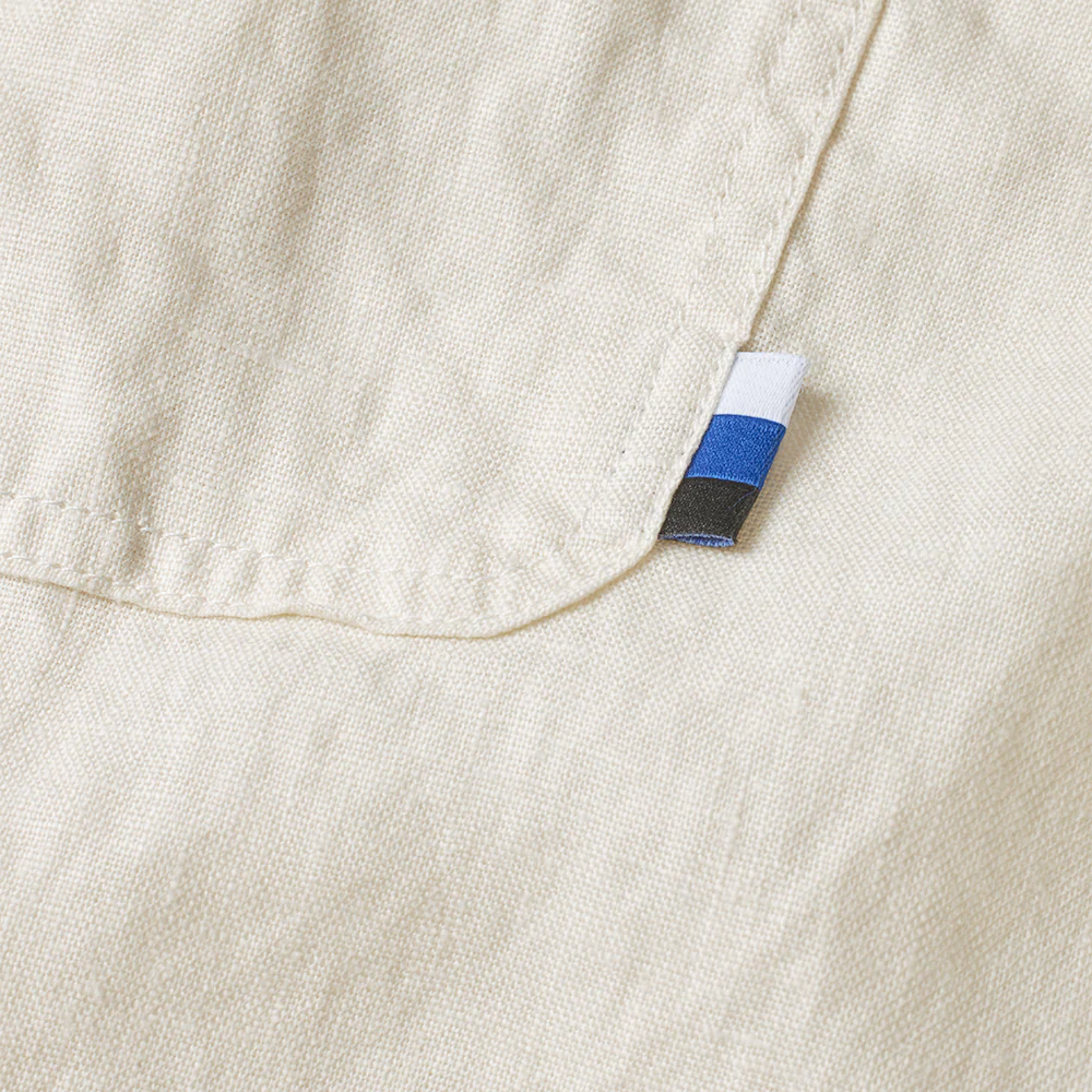 FCK x Les Deux Kent Linen LS Shirt - Image 3