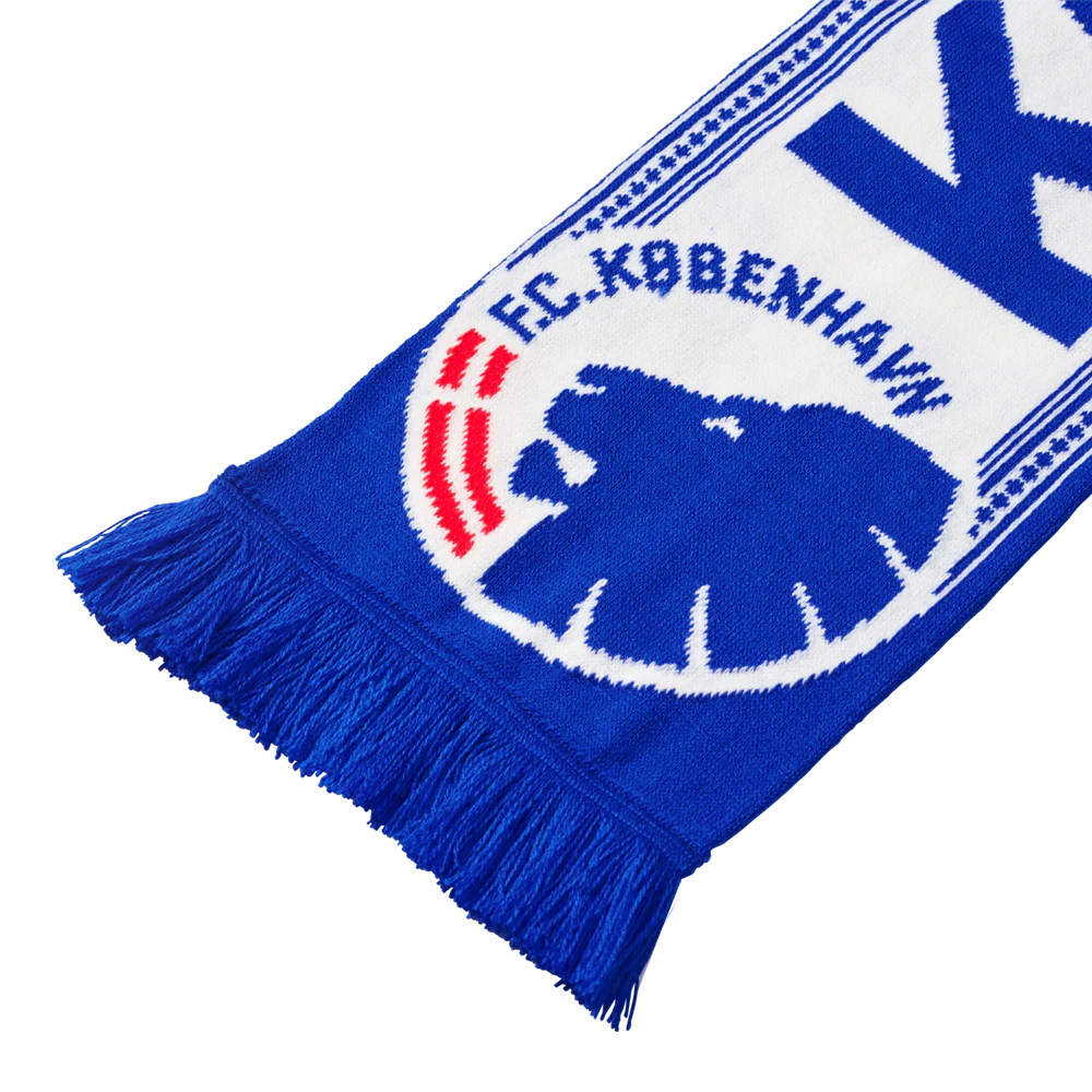 Halstørklæde København Hvid/Blå - Image 2