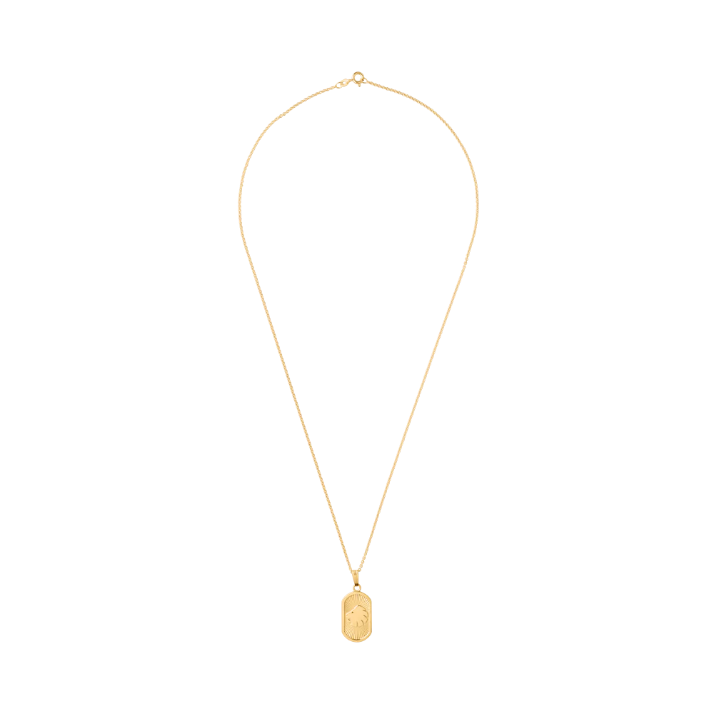 Løve Dogtag Forgyldt - Image 2