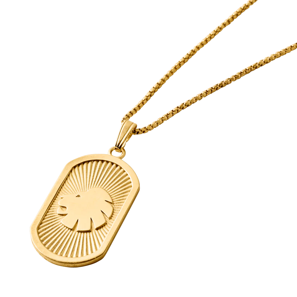 Løve Dogtag Forgyldt - Image 3