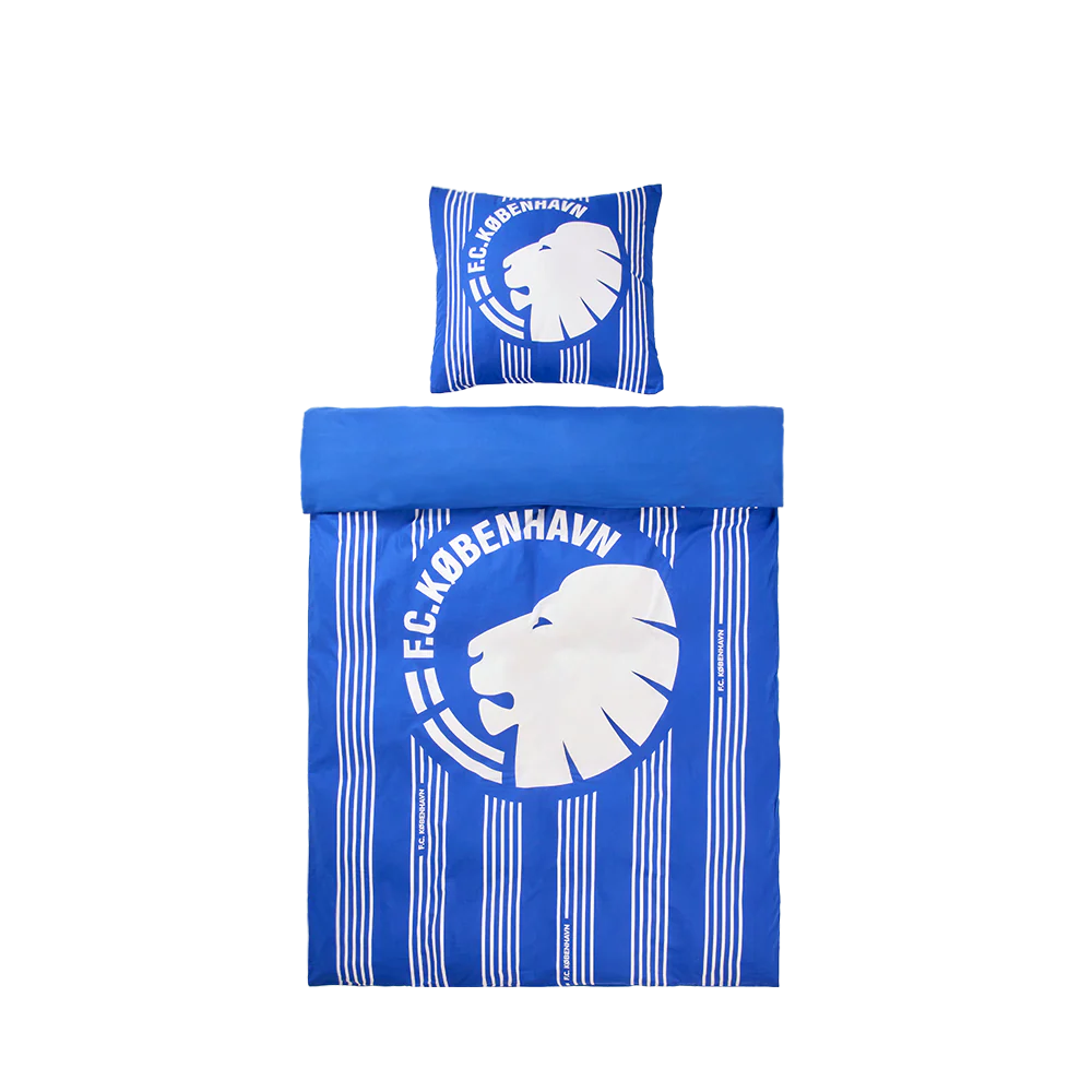 Sengetøj FCK Striber Blå/hvid - Image 2
