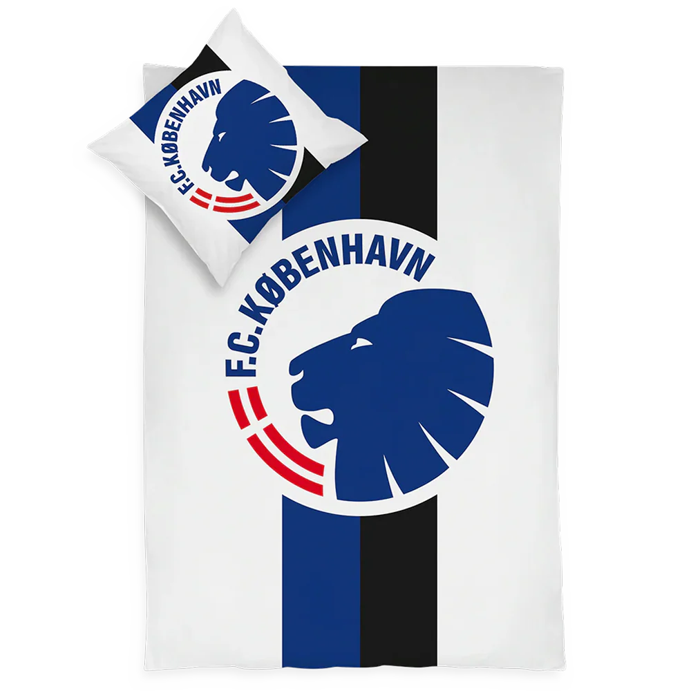 Sengetøj FCK Hvid Stripe