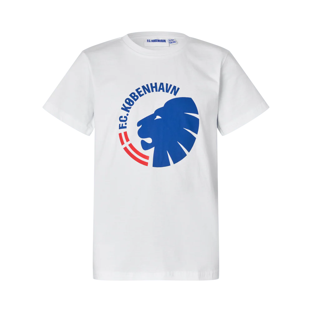 T-shirt Classics Logo Barn Hvid