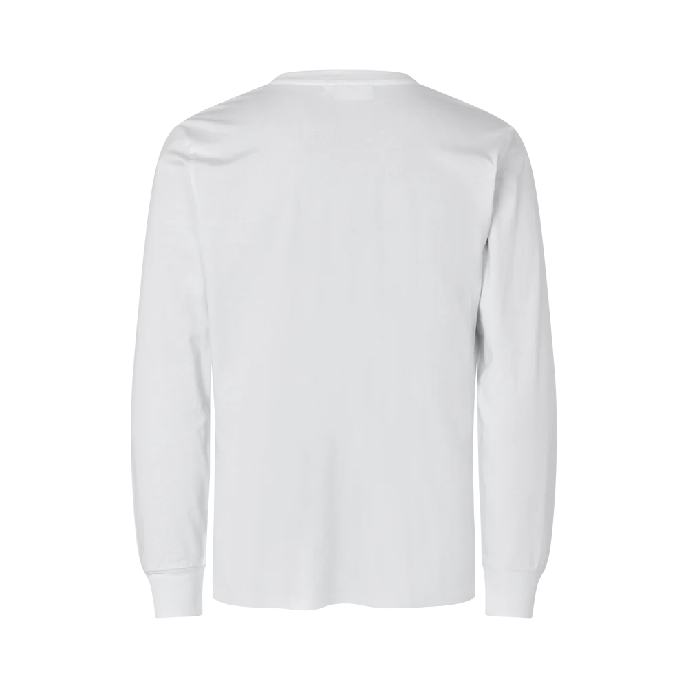 Langærmet T-shirt Classics Logo Hvid - Image 2