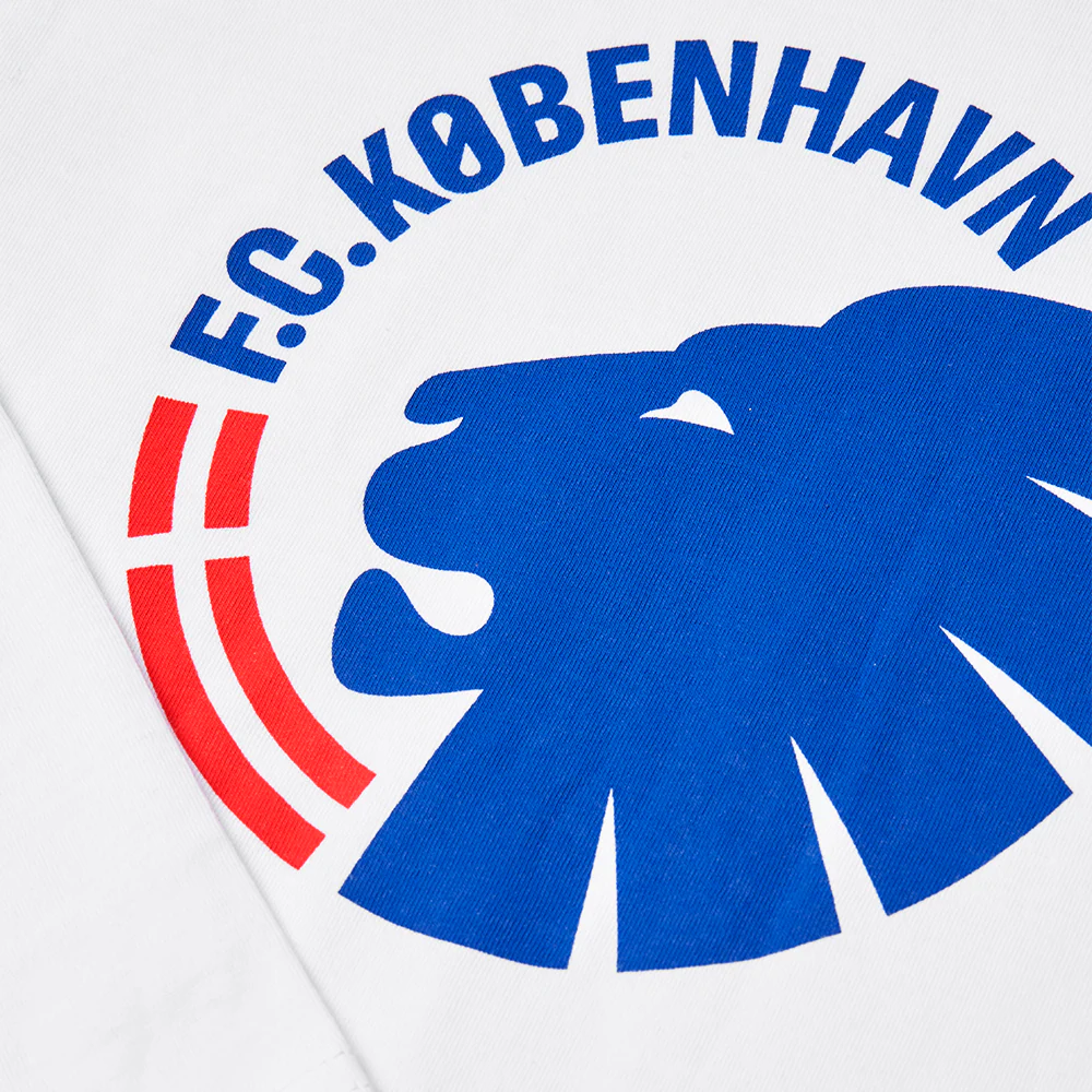 Langærmet T-shirt Classics Logo Barn Hvid - Image 3